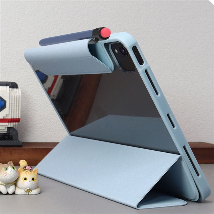 AHASTYLE PT180-1-K For Apple Pencil (1st Generation) Sleeve Stylus Pen Retro Case Silicone Protective Cover - Blue