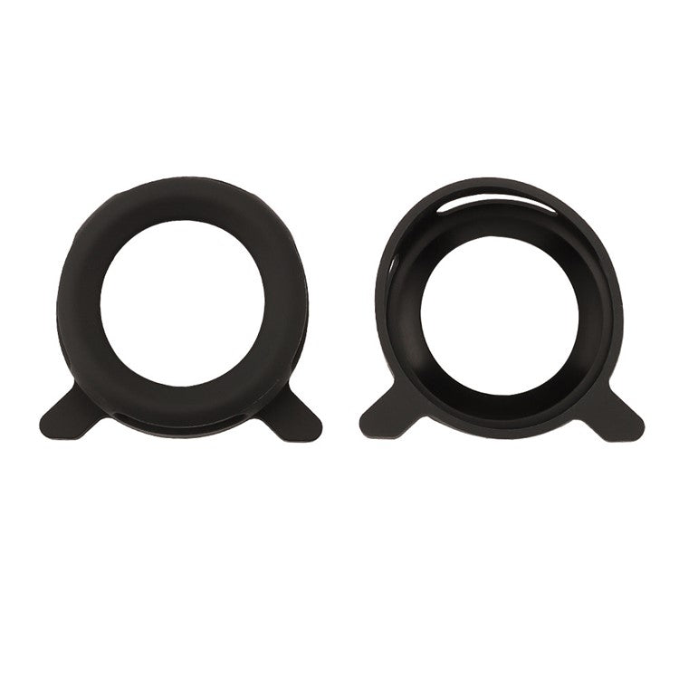 For Xiaomi 14 Ultra 1 Pair Bluetooth Speaker Soft Silicone Case Two End Protective Sleeve - Black