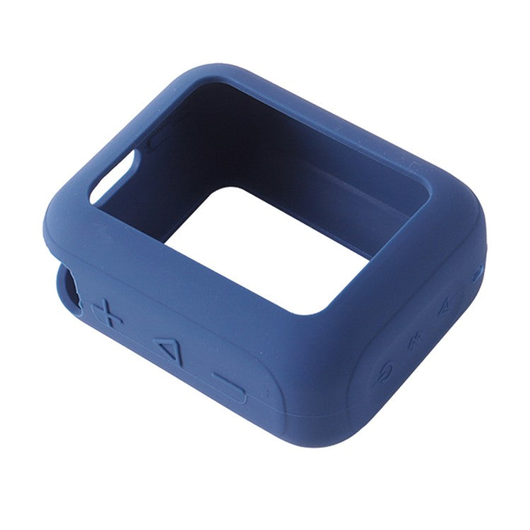 Silicone Case for JBL Go 4 Portable Speaker Sleeve Drop Protection Cover - Navy Blue
