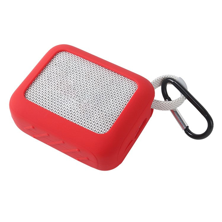Silicone Case for JBL Go 4 Portable Speaker Sleeve Drop Protection Cover - Red