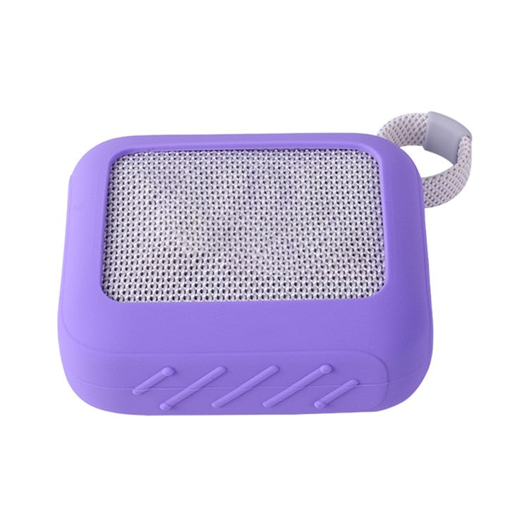 Silicone Case for JBL Go 4 Portable Speaker Sleeve Drop Protection Cover - Purple