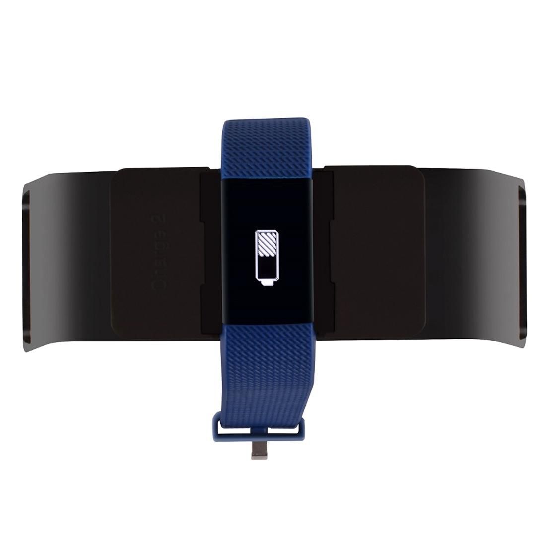 YoLike for Fitbit Charge 2 CE / RoHS / FCC Certificated Charger Charging Dock Base Cradle Holder with 1.2m Charging Cable (Black)