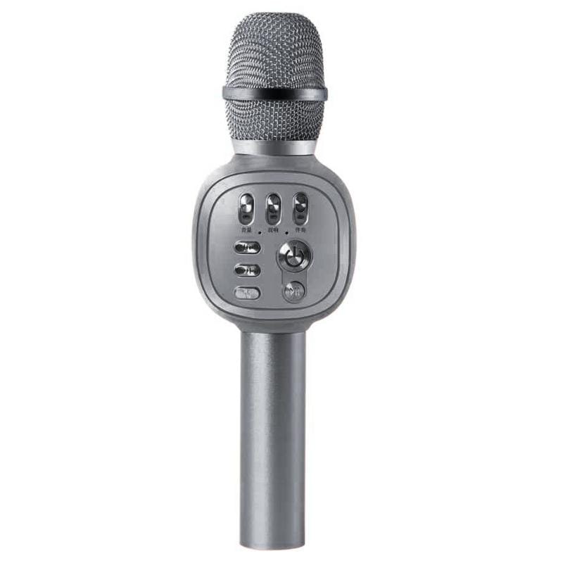 H12 High Sound Quality Handheld KTV Karaoke Recording Bluetooth Wireless Condenser Microphone (Rose Gold)
