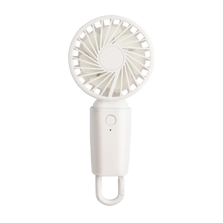 Portable Mini USB Rechargeable Silent Handheld Fan (White)