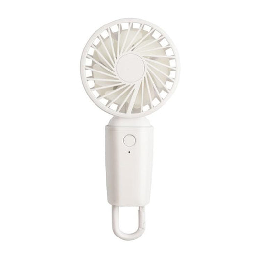 Portable Mini USB Rechargeable Silent Handheld Fan (White)