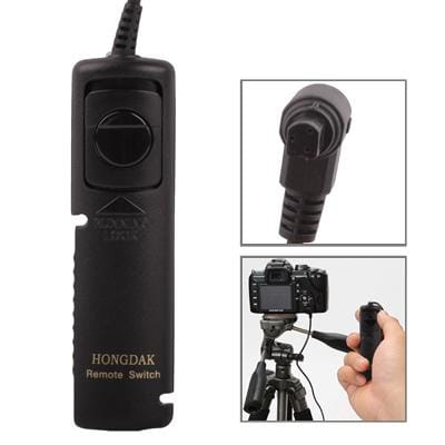 Remote Switch Shutter Release Cord for Canon 5D / 50D / 40D / 30D / 20D / 10D / 7D / 5DII (Black)