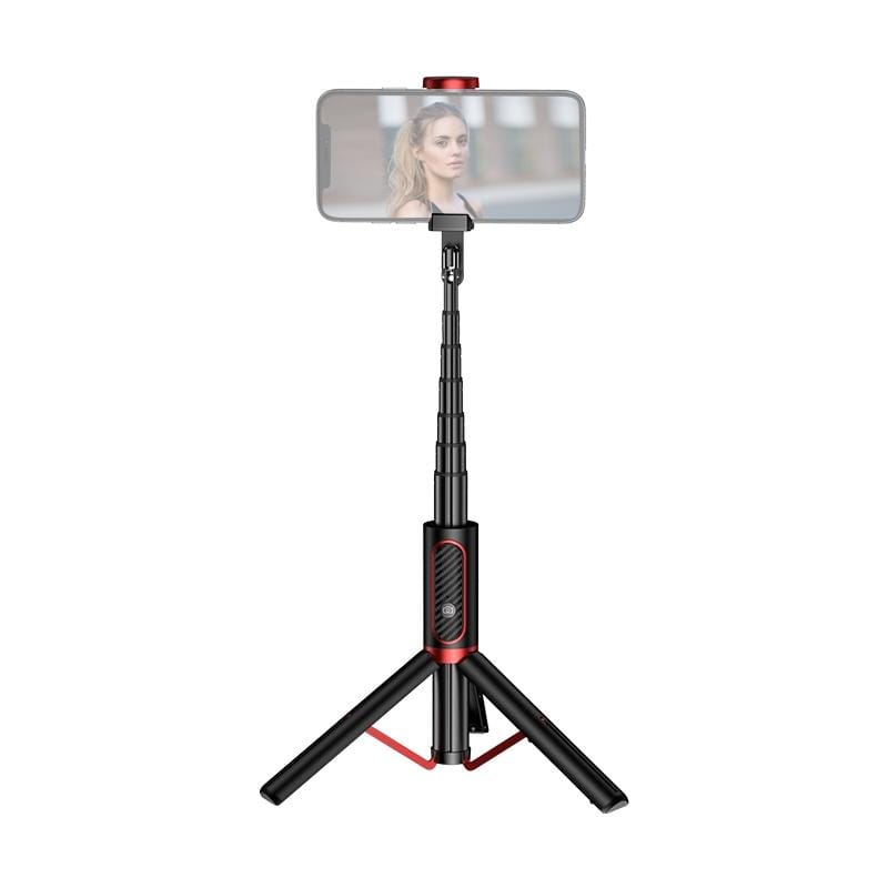 JOYROOM JR-Oth-AB202 Phantom Series Bluetooth Wireless Tripod Selfie Stick (Black)