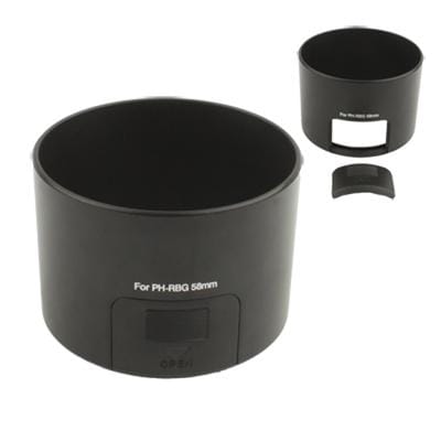 58mm Lens Hood for Pentax PH-RBG (Black)
