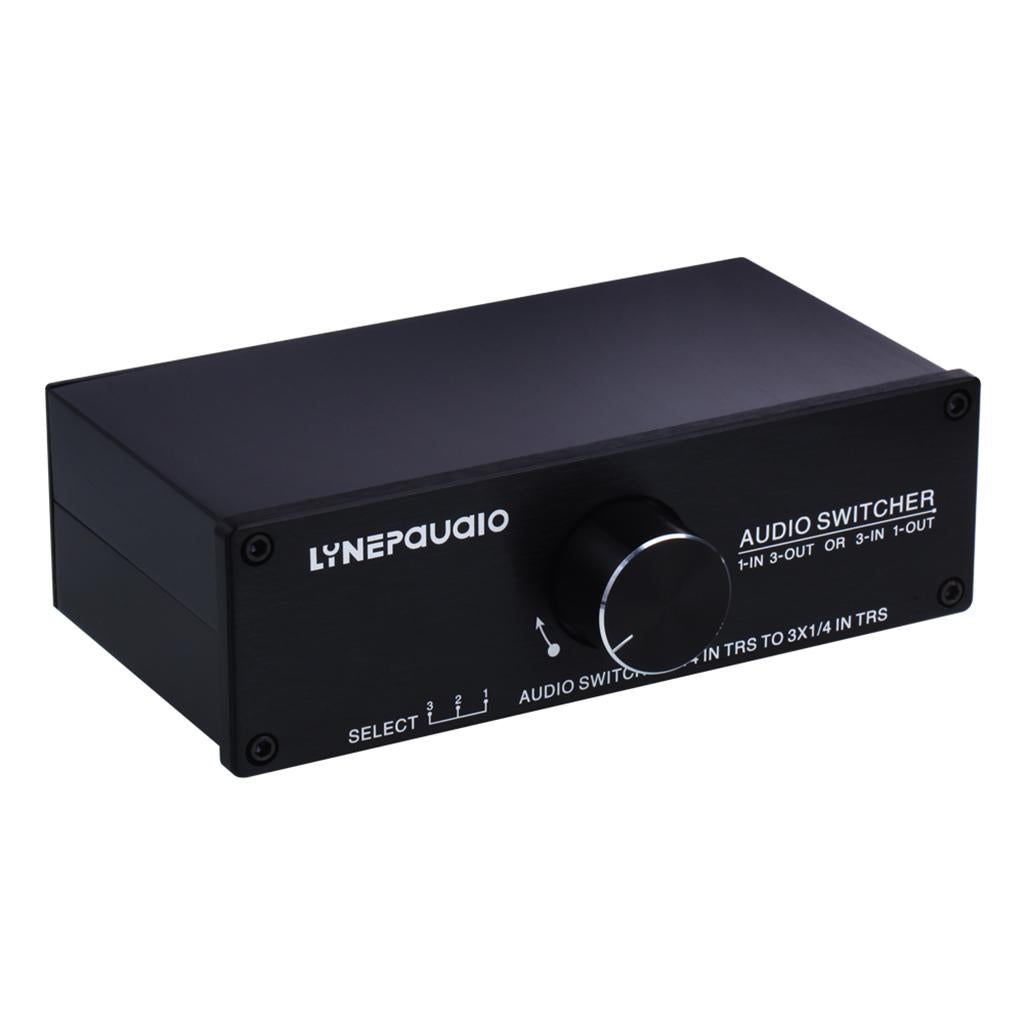TRS Splitter Passive Speaker Stereo Mult Signal Switcher TRS Jack Box 