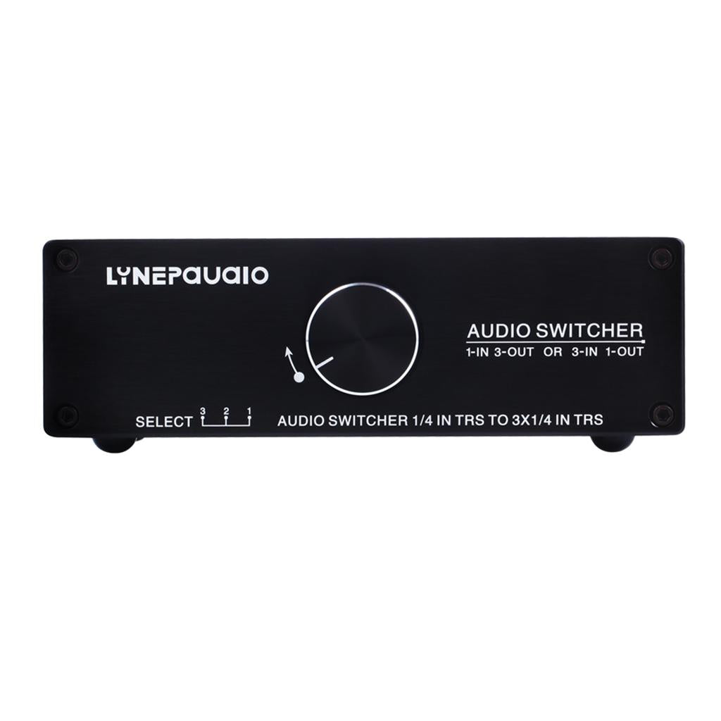 TRS Splitter Passive Speaker Stereo Mult Signal Switcher TRS Jack Box 