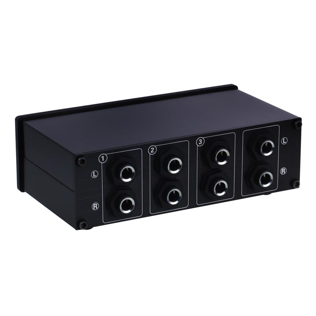 TRS Splitter Passive Speaker Stereo Mult Signal Switcher TRS Jack Box 