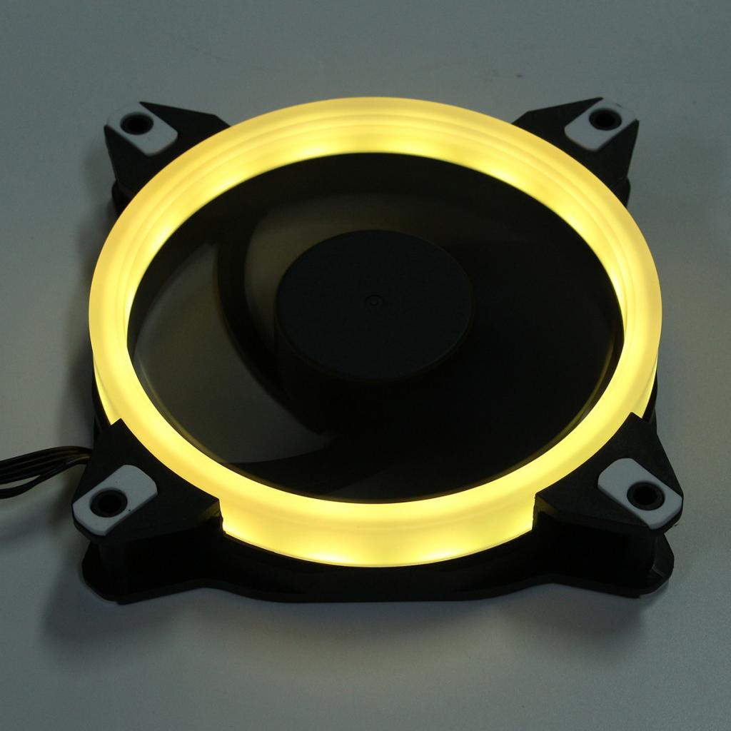 120mm RGB LED Quiet Computer Case PC Cooling Fan with Remote Control