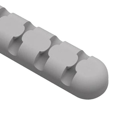 Silicone Adhesive Charging Cable Management Clips Holder Organizer Gray