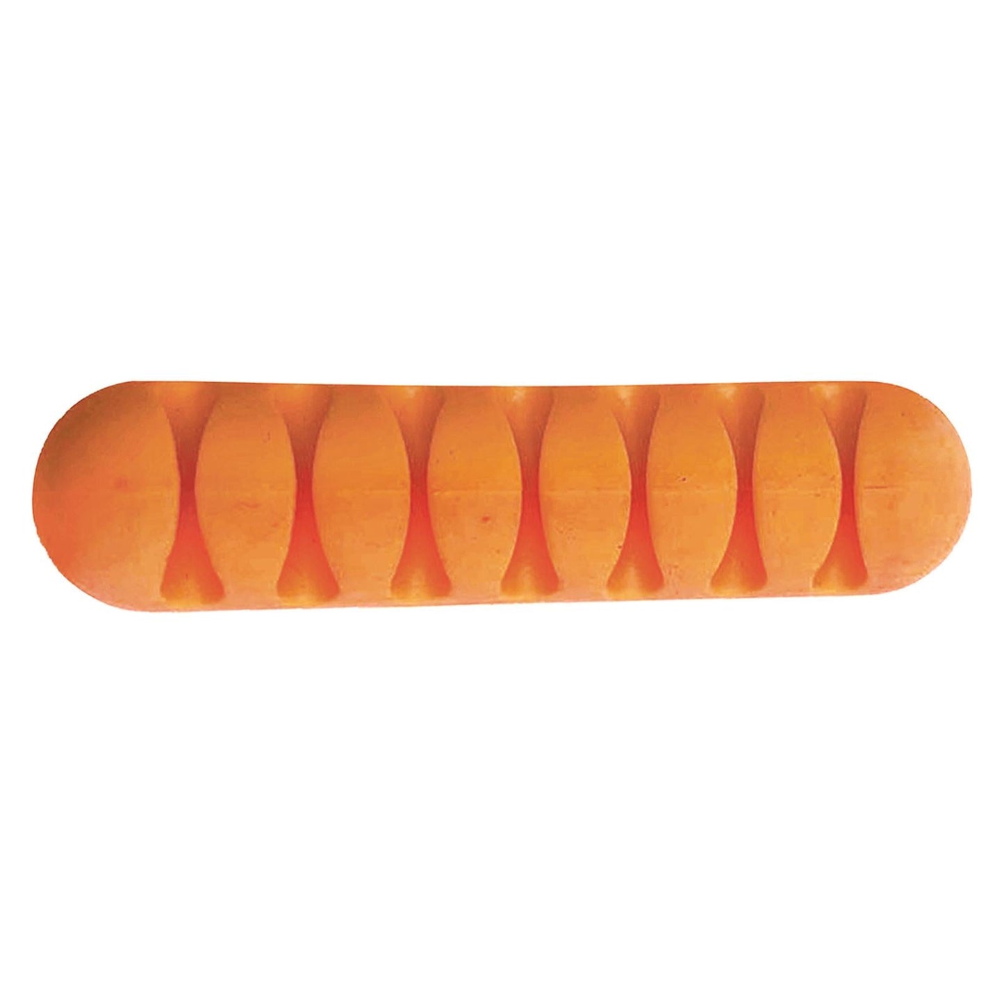 Cable Clips Multipurpose Cord Holder Earphone Wire Organizer Orange 7 Slots