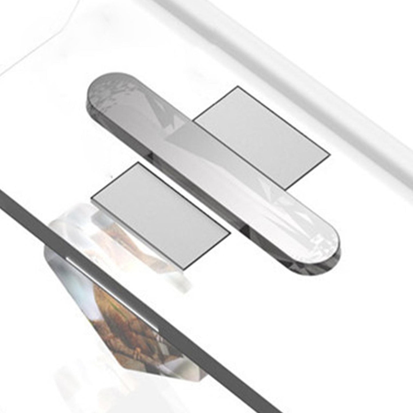 Transparent Speaker Stand Mount Magnetic Base Riser Mini for Echo Show 5