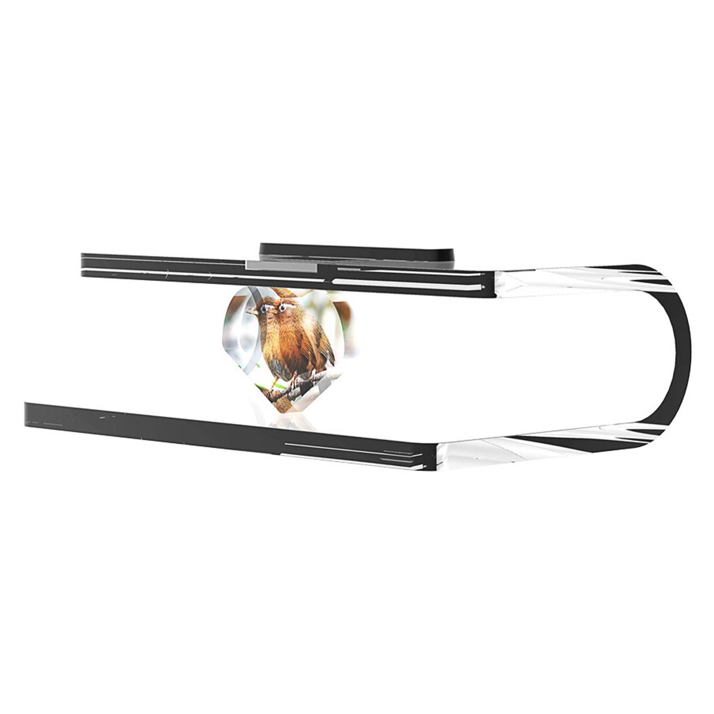 Transparent Speaker Stand Mount Magnetic Base Riser Mini for Echo Show 5