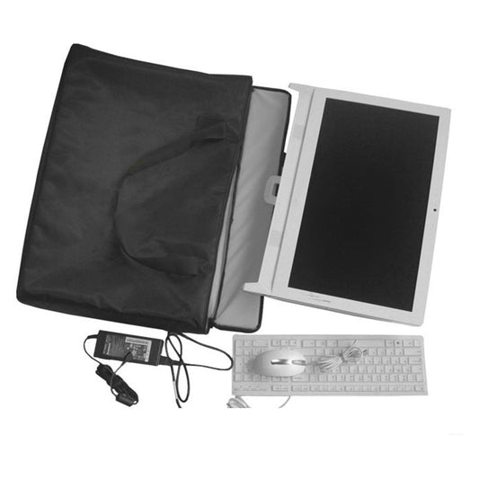 Monitor Carrying Case Travel Bag Oxford Cloth Carry Tote Bag Tool Bag 60cmx10cmx44cm