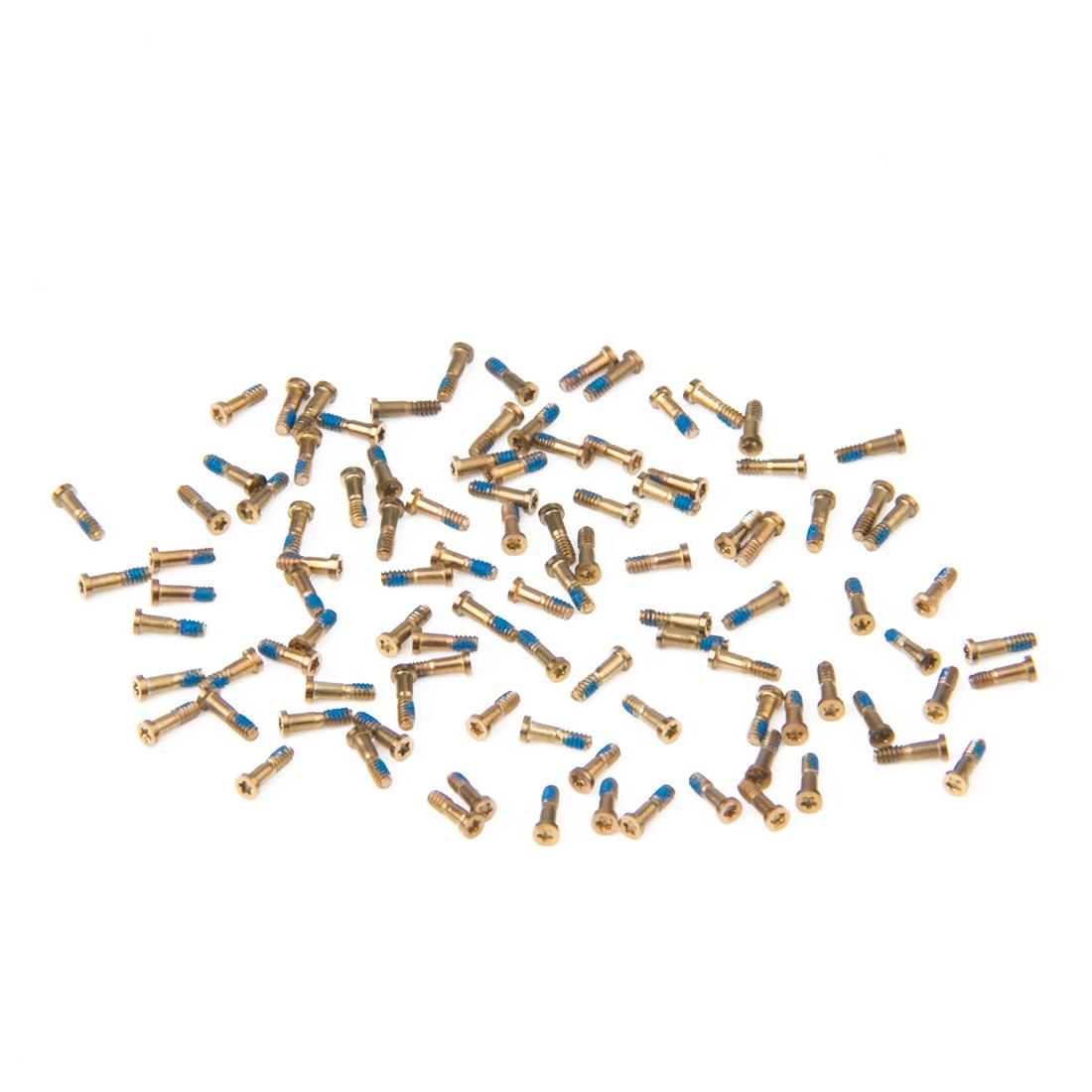 100 PCS for iPhone 6s & 6s Plus Universal Charging Port Screws (White)