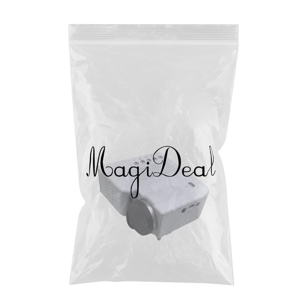 Portable Mini Projector LED HD 1080P Home Theater USB 10-60inch Image White