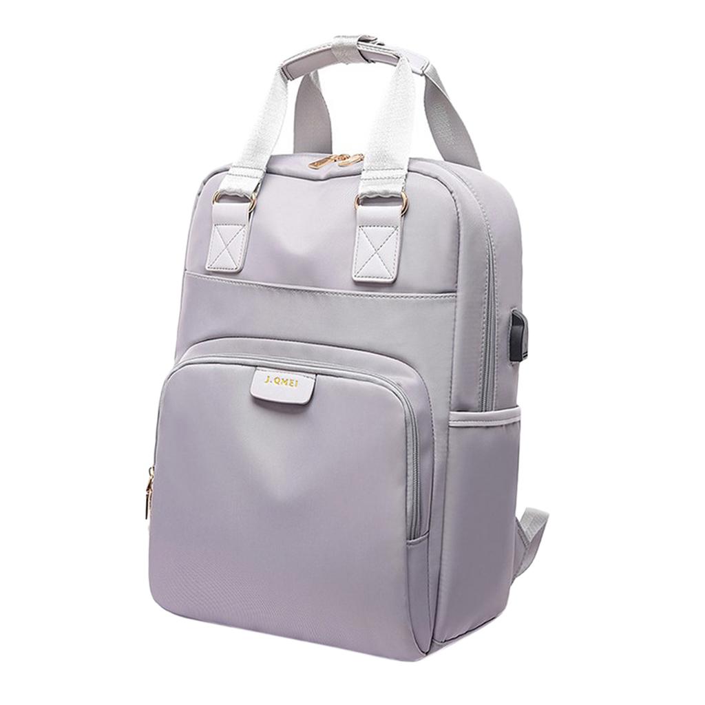 Laptop Backpack Travel Backpacks Bookbag with usb Port Gray_15.6 inch