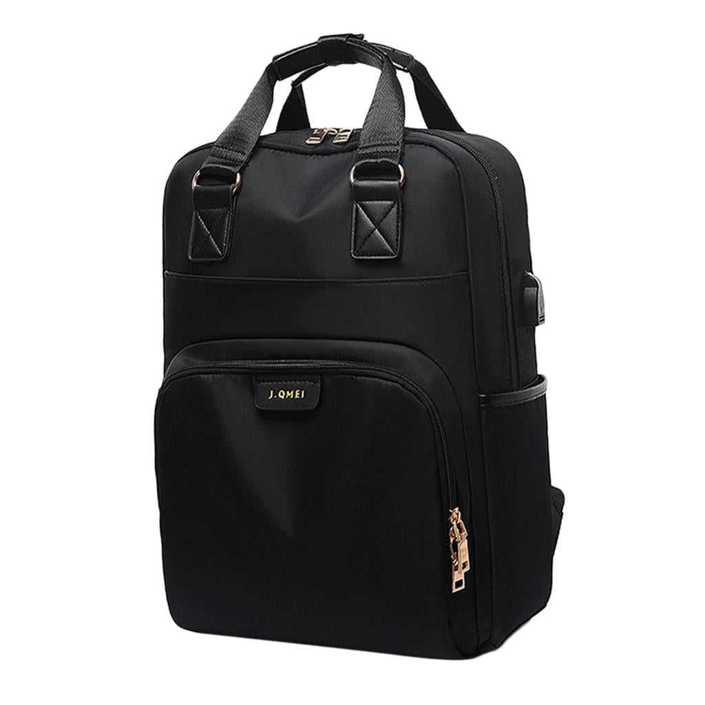 Laptop Backpack Travel Backpacks Bookbag with usb Port Black_15.6 inch