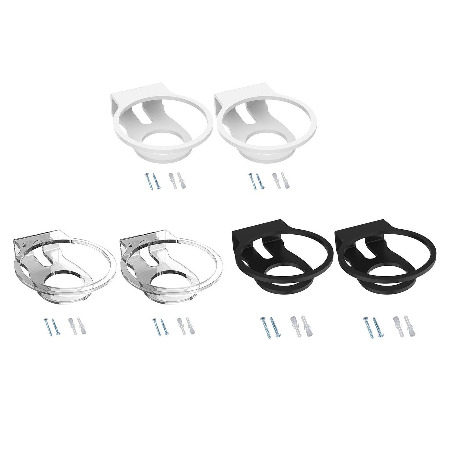 Acrylic Office Speaker Wall Mount Stand Holder for Wall Hanging Wall Stand clear