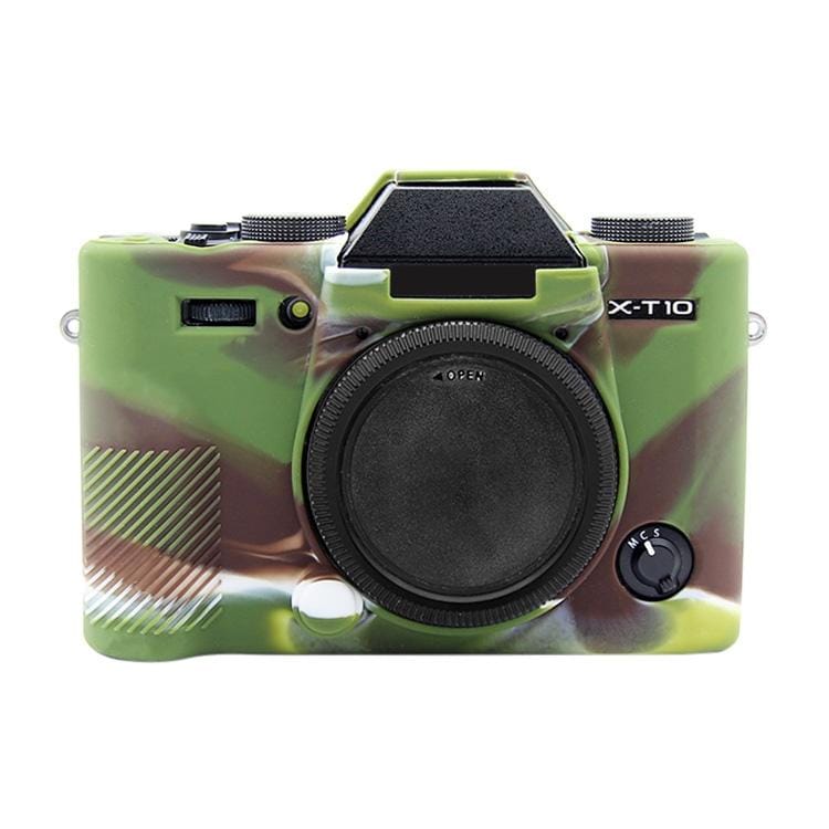 PULUZ Soft Silicone Protective Case for FUJIFILM XT10 (Coffee)