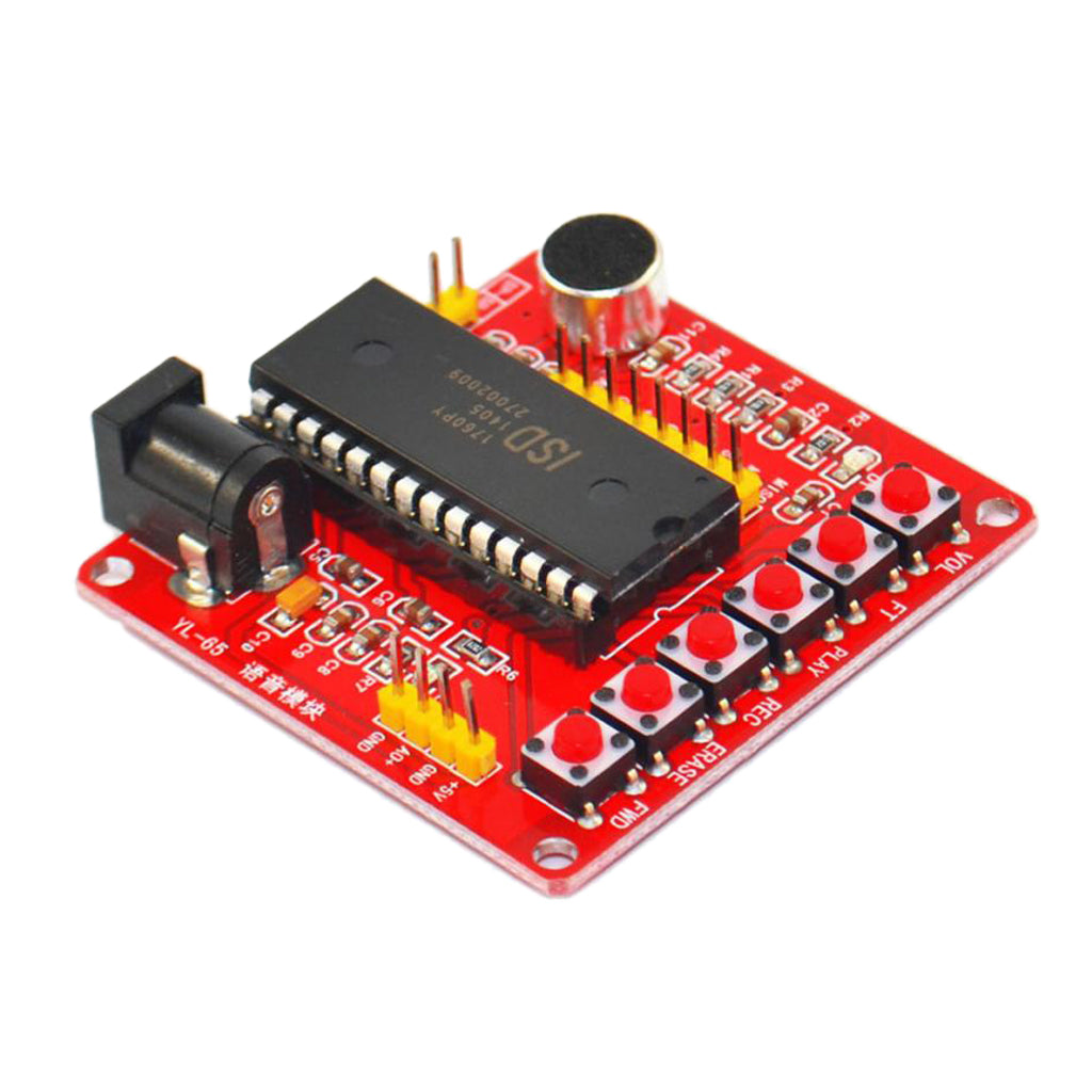 ISD1760 Sound Module 60s 75s Voice Recording Playback Module Chip 2.4V-5.5V