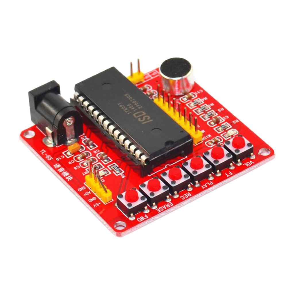 ISD1760 Sound Module 60s 75s Voice Recording Playback Module Chip 2.4V-5.5V