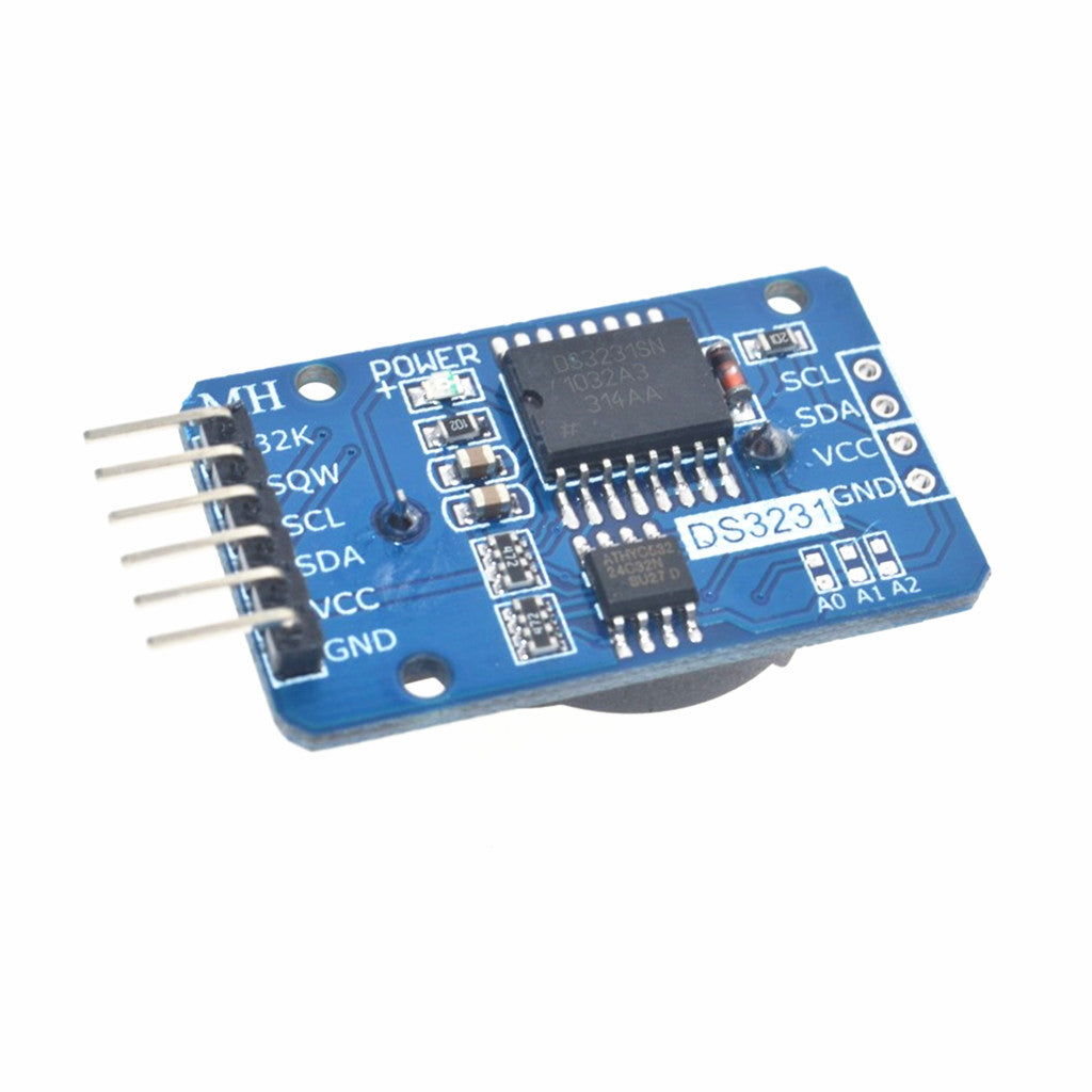 DS3231 AT24C32 IIC High Precision Real Time Clock Memory Module for Arduino (not Including CR2032 Battery)