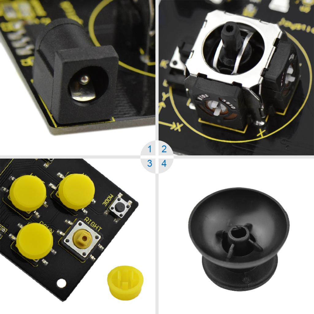 JoyStick Keypad Shield JoyStick Breakout Module Game Controller for Arduino Expansion Board Analog Keyboard and Mouse Function