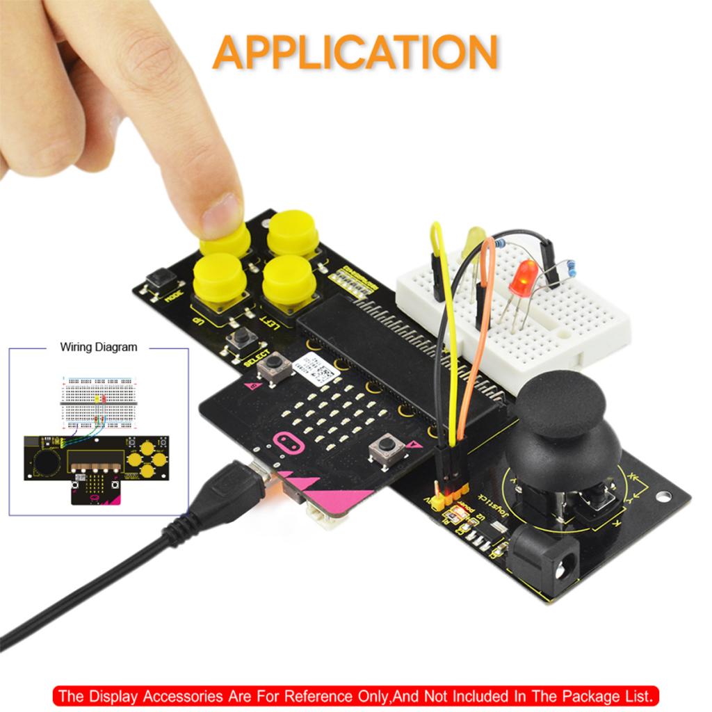 JoyStick Keypad Shield JoyStick Breakout Module Game Controller for Arduino Expansion Board Analog Keyboard and Mouse Function