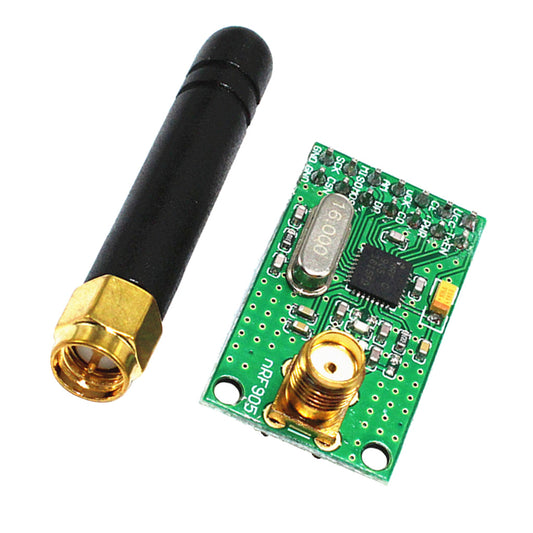 NRF905 Wireless Transmission Module Transceiver with Antenna for Arduino Good Frequency Stability and High Sensitivity