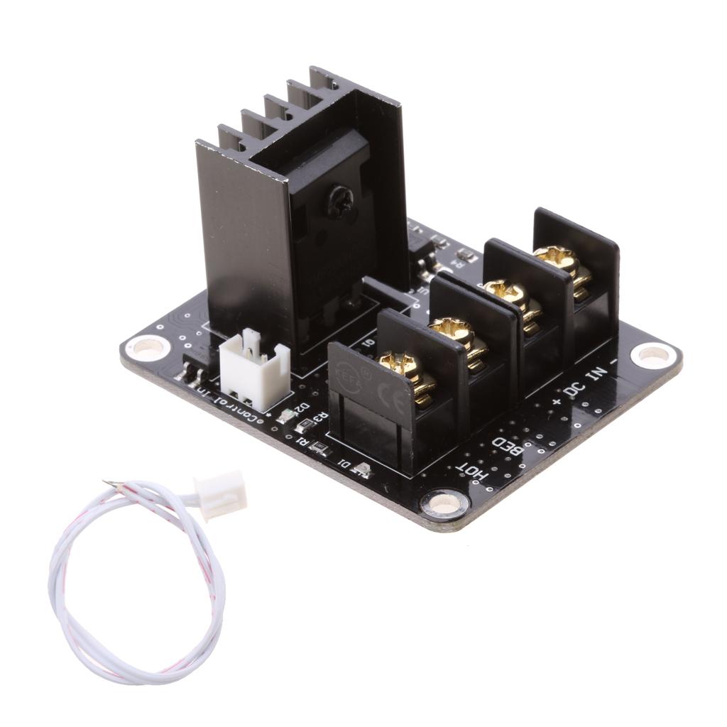 Heated Bed Power Module Power Expansion Board MOS Tube MOSFET for 3D Printer
