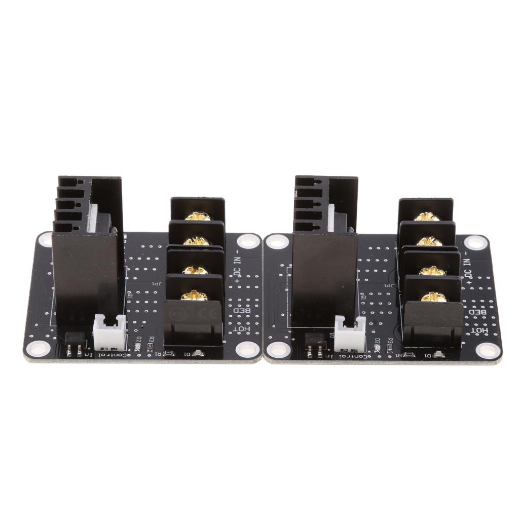 2 Pieces Heat Bed Power Module Expansion Hot Bed MOS MOSFET Tube for 3D Printer