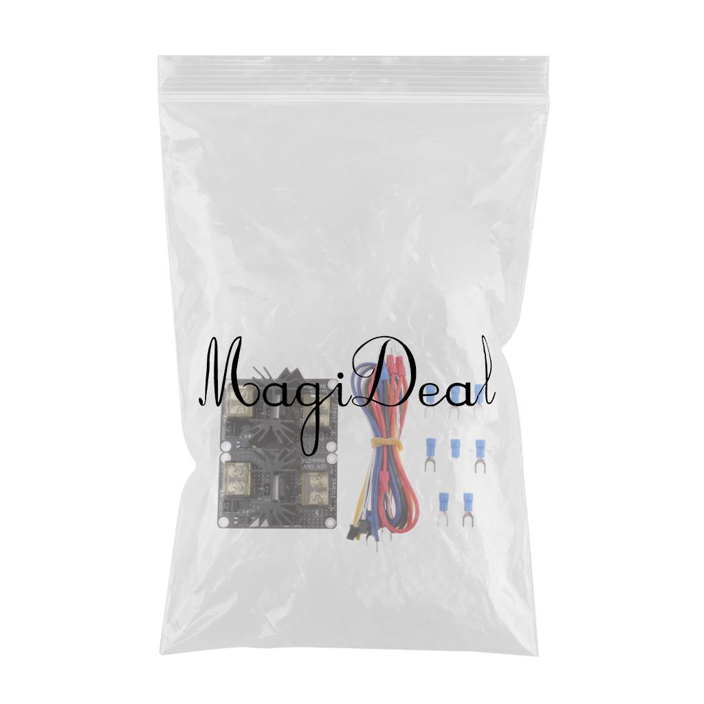 3D Printer Heated Bed Power Module High Current Load Power Expansion Board