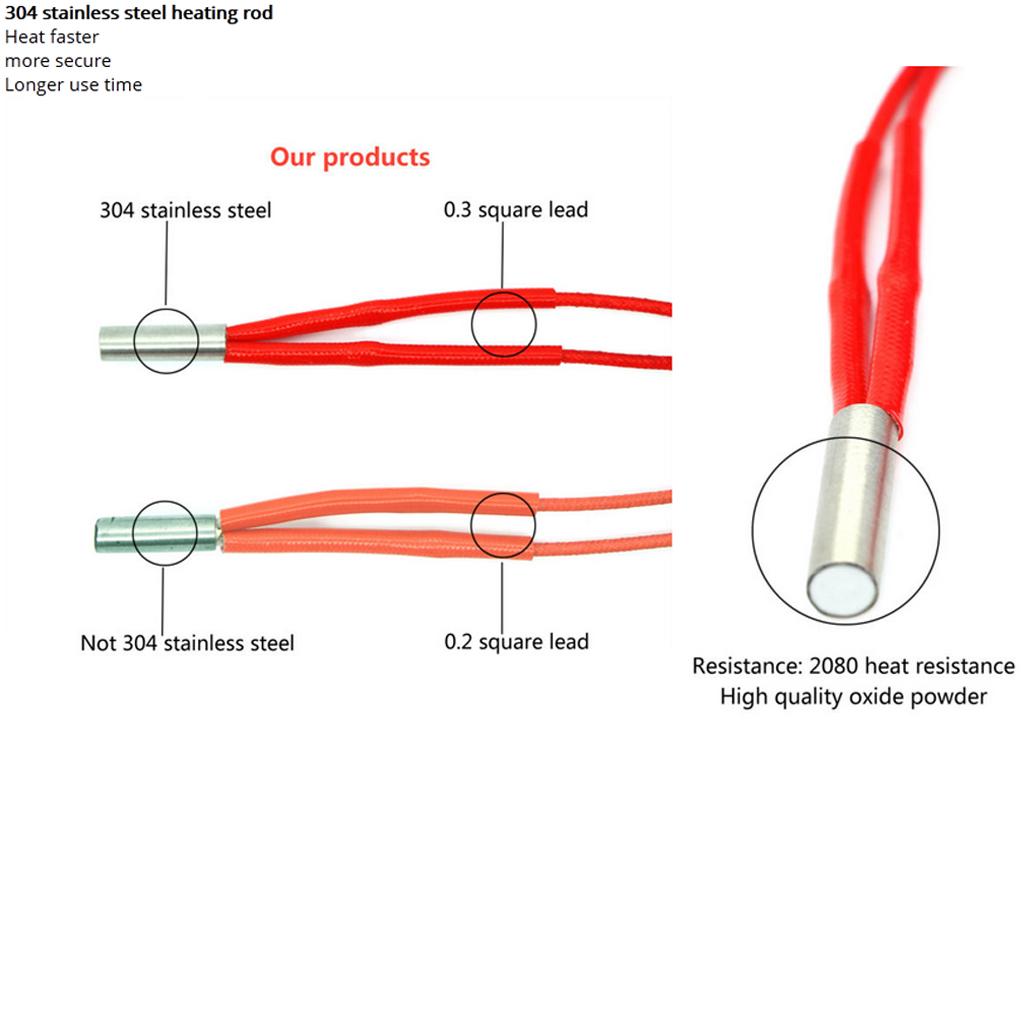 MK8 Extruder Hotend 0.4mm Nozzle Print Head for Prusa i3 3D Printers