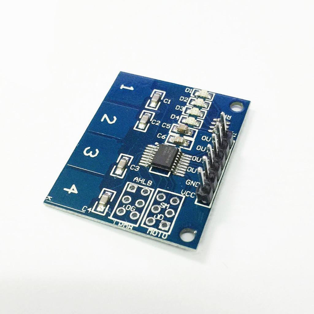 TTP224 4-Channel Capacitive Touch Button Switch Digital Touch Sensor Module