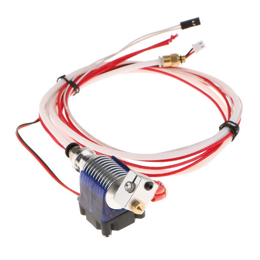 Metal J-head V6 Hotend 1.75mm/0.4mm Nozzle Extruder Reprap 3D Printer