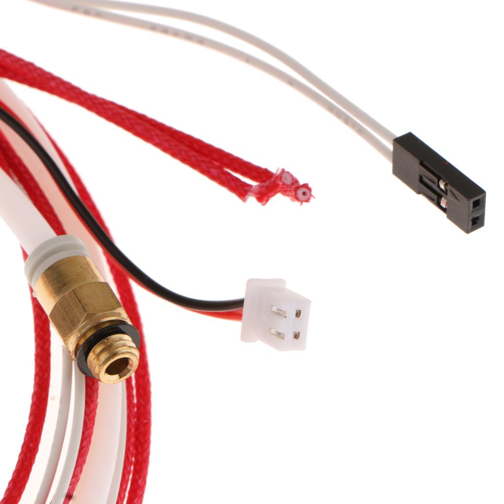 Metal J-head V6 Hotend 1.75mm/0.4mm Nozzle Extruder Reprap 3D Printer