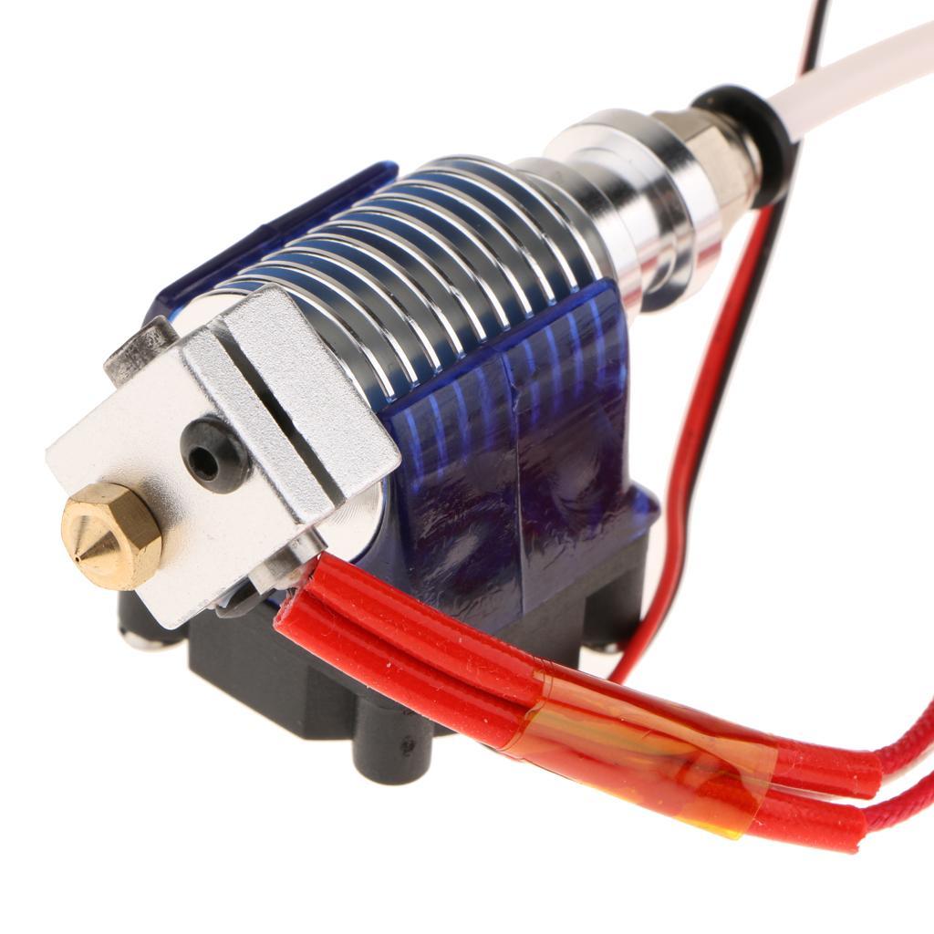 Metal J-head V6 Hotend 1.75mm/0.4mm Nozzle Extruder Reprap 3D Printer