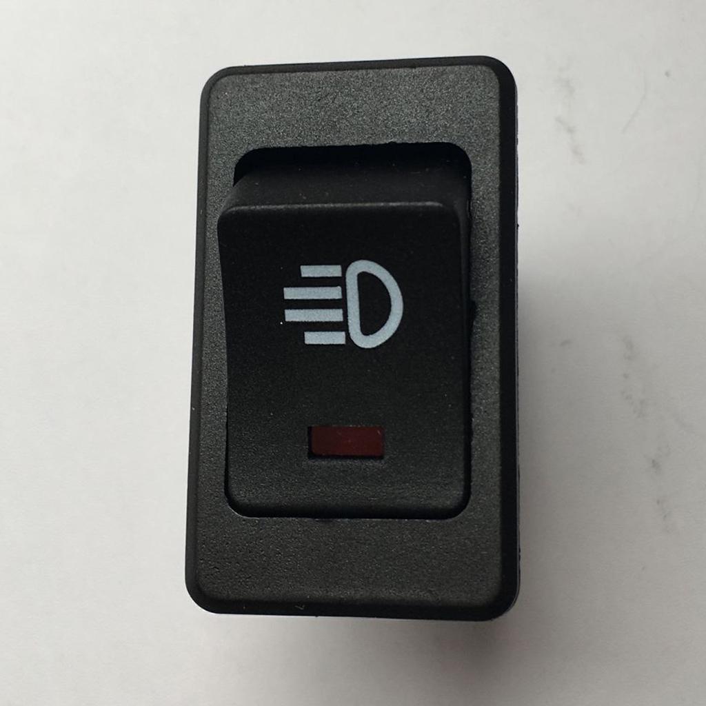 ASW-17D 35A 12V LED Car Toggle Switch Light On-off Control red light