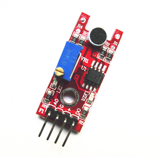 Red High Sensitivity Sound Microphone Sensor Detection Module Board for Arduino