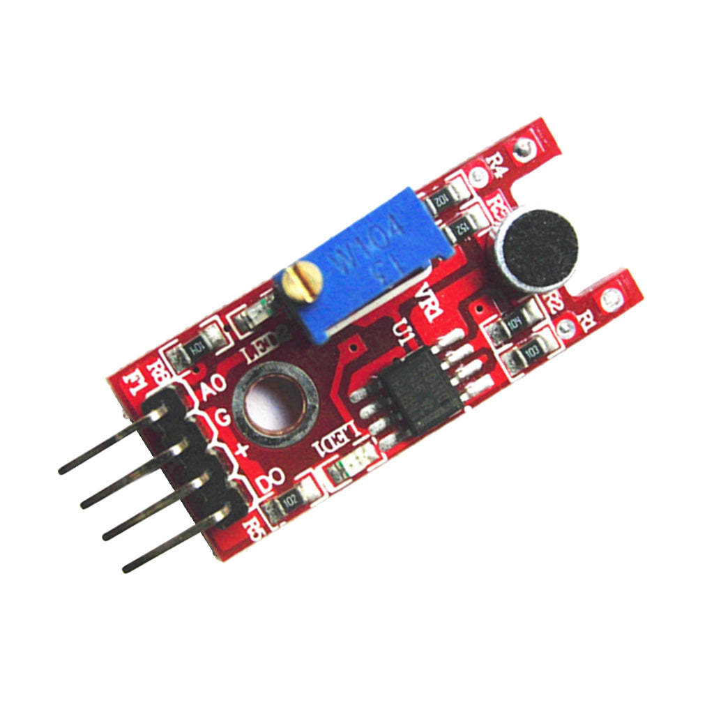 Red High Sensitivity Sound Microphone Sensor Detection Module Board for Arduino