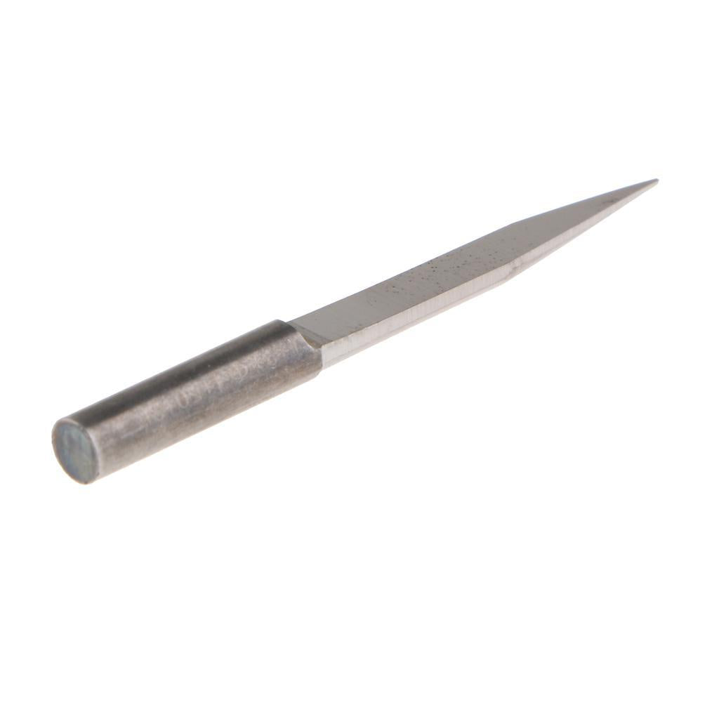 10 Piece 4mm Wood Milling Carving Cutter Flat Cutter Carved 15 Degree 0.1mm