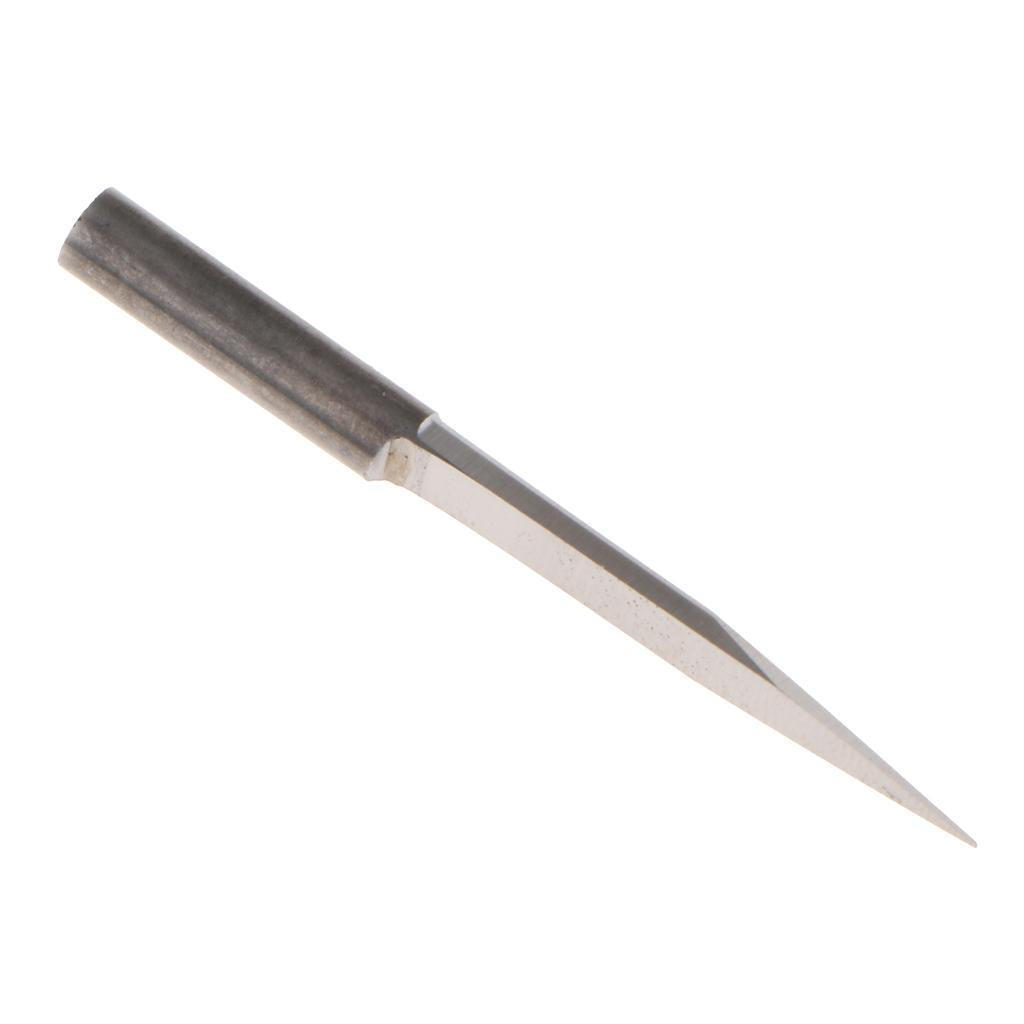10 Piece 4mm Wood Milling Carving Cutter Flat Cutter Carved 15 Degree 0.1mm