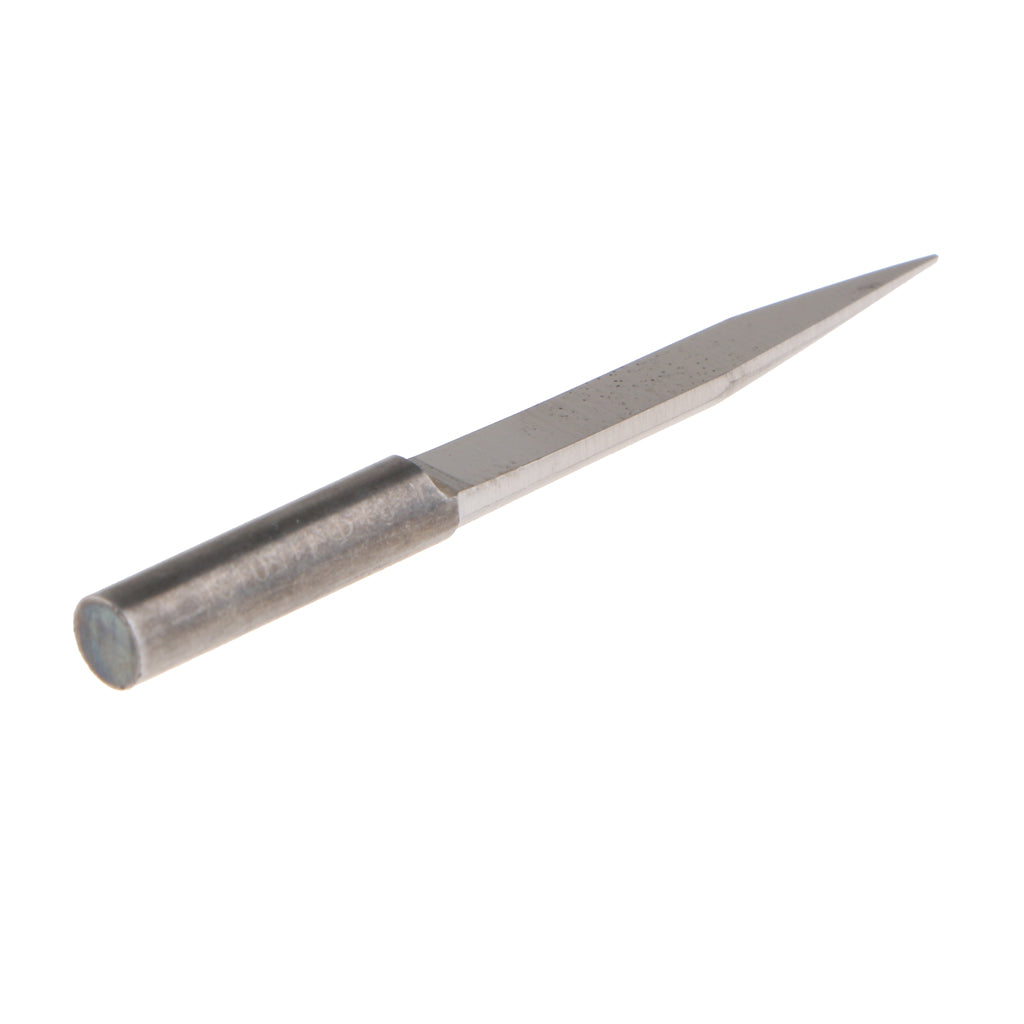10 Piece 4mm Wood Milling Carving Cutter Flat Cutter Carved 15 Degree 0.3mm