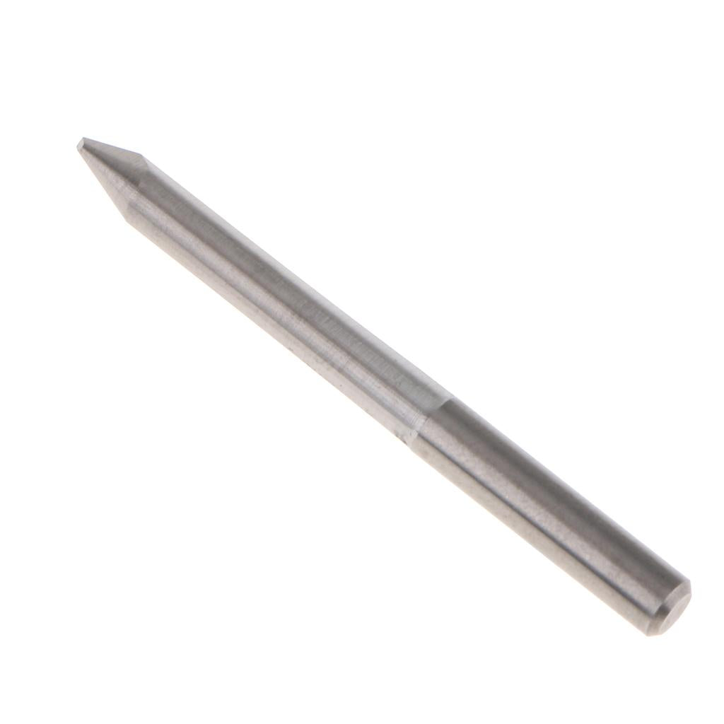 10 Pieces 4mm Wood Milling Carving Cutter Flat Knife Carved 35 Degree 0.5mm