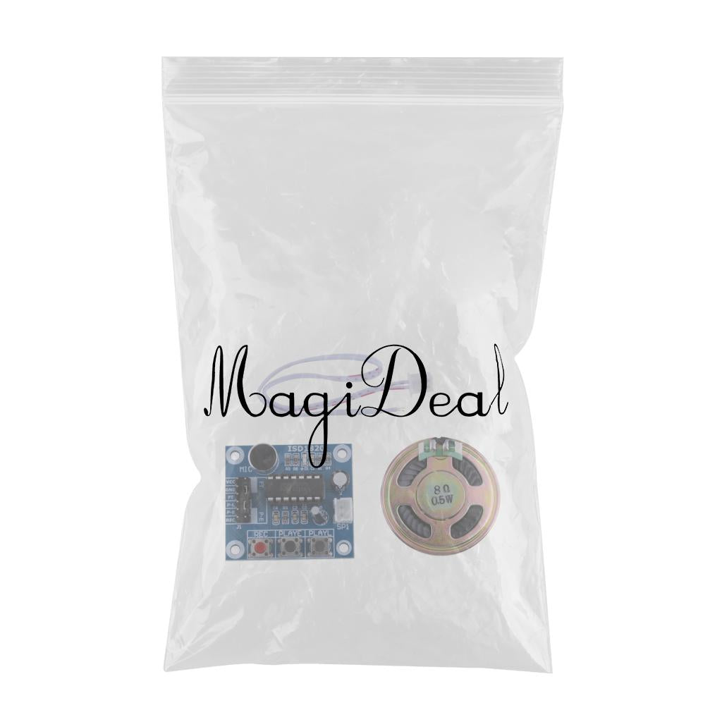 ISD1820 Sound Voice Recording Playback Module +0.5W Loudspeaker + Cable