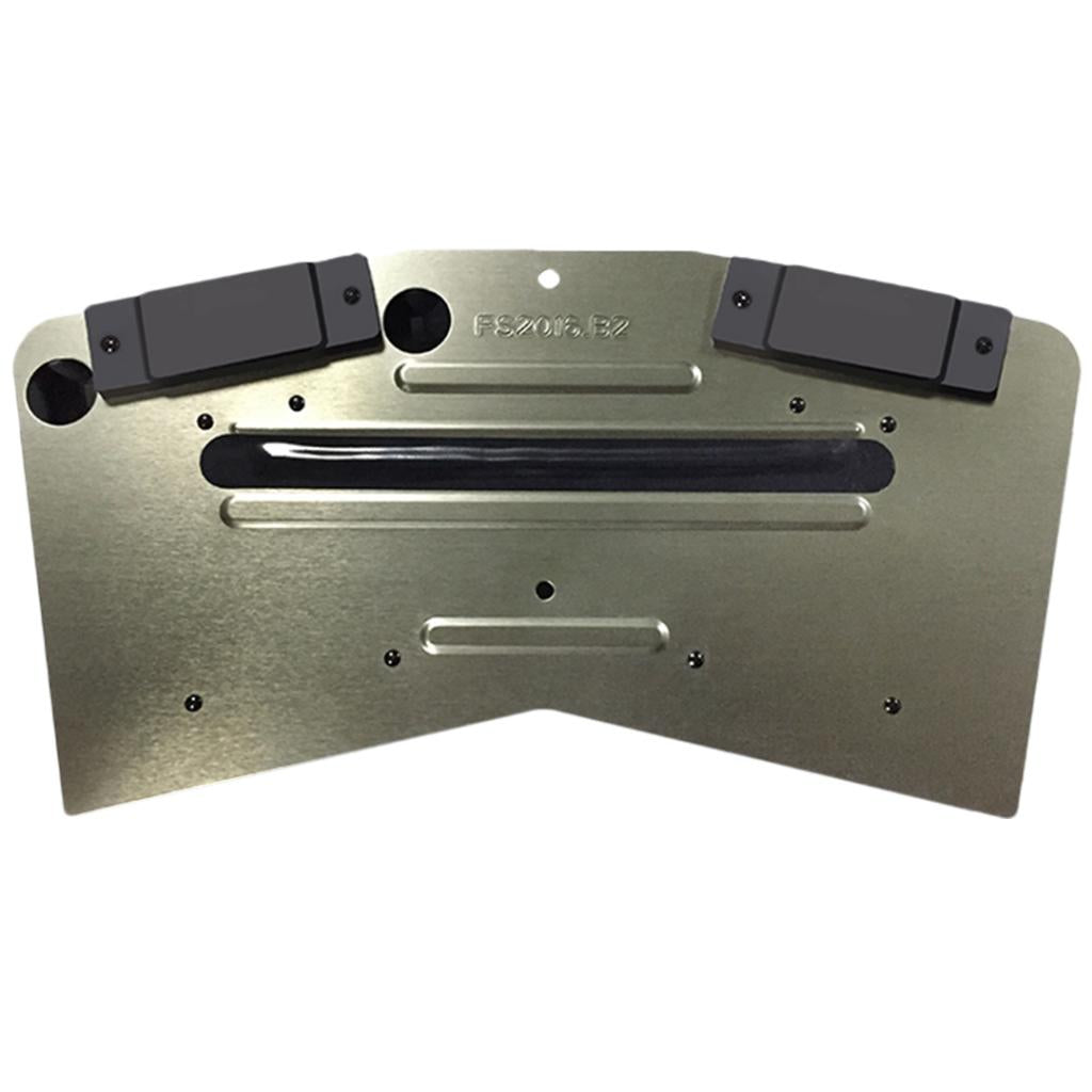 PC USB Double 2 Foot Control Pedal Game Multimedia Yellow pedal + gray base